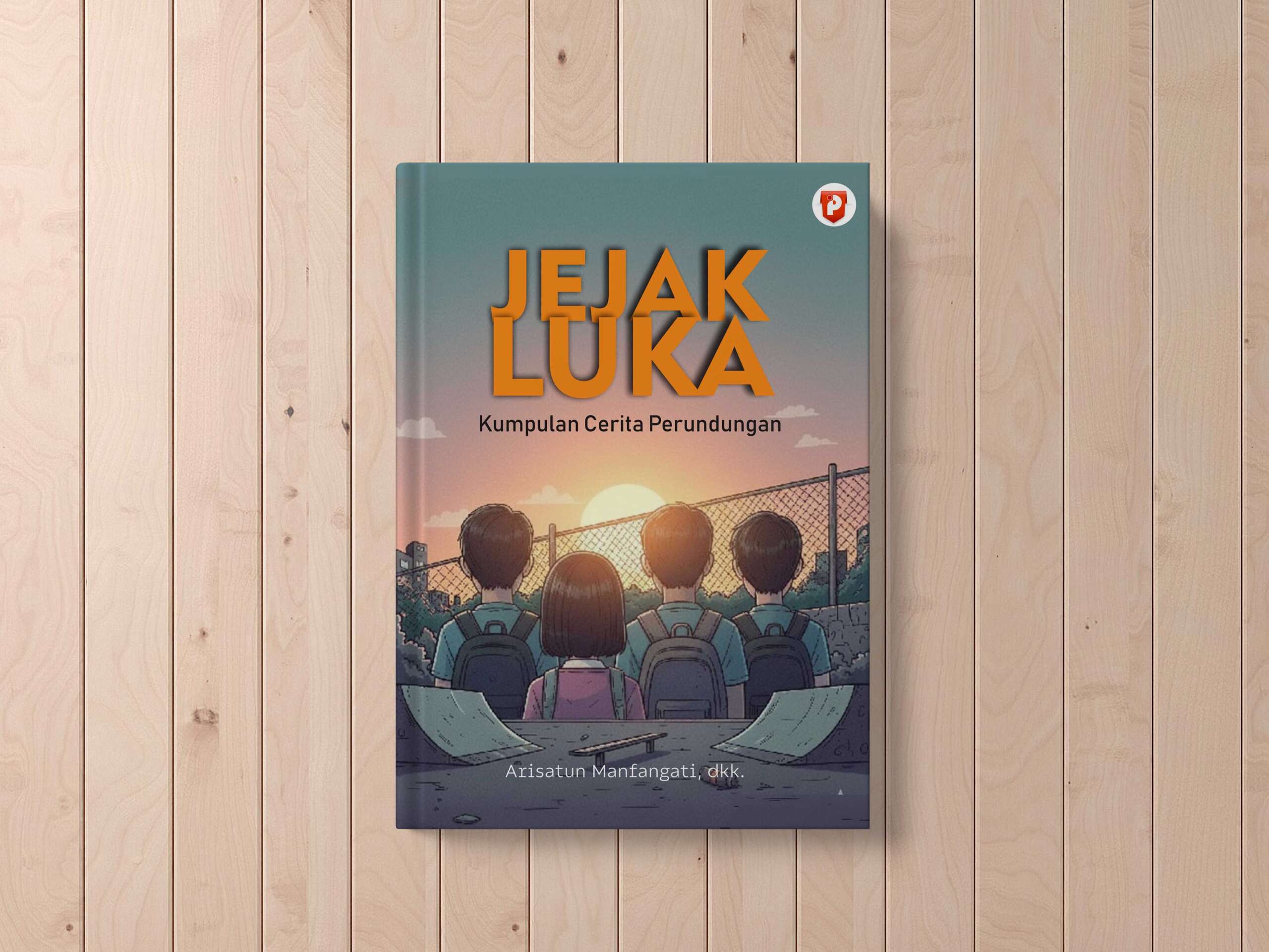 jejak luka isbn mockup